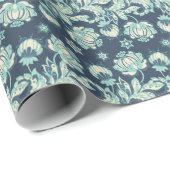 インディアンフローラヴィンテージのシームレスなパターン ラッピングペーパー (ロールコーナー)