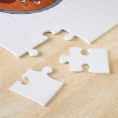 インディアンフーズ料理インドイラストレーション ジグソーパズル (側面)