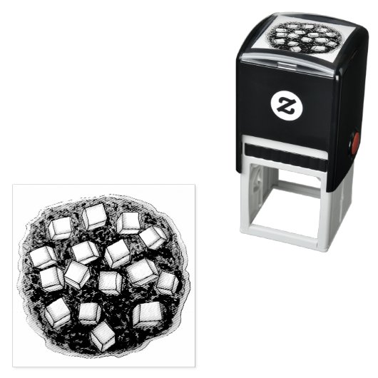 インディアンフードインディアサグパニアホウレンチチーズ セルフインキングスタンプ (インサイチュ)