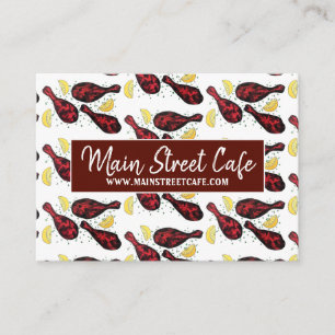 インディアンフードキュイジーヌタンドアレストランシェフ 名刺