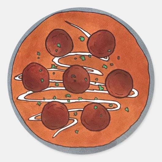 インディアンフードキュイジーヌマライコフタベジタリアン皿 ラウンドシール (正面)