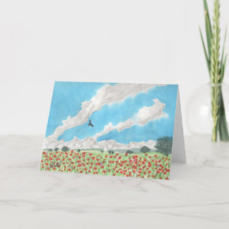 インディアンブランケット サンキューカード