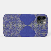 インディアンブルーテンプルiPhoneケース Case-Mate iPhoneケース (裏面(横))