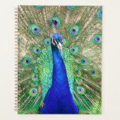 インディアンブルーピーコック プランナー手帳 (正面)