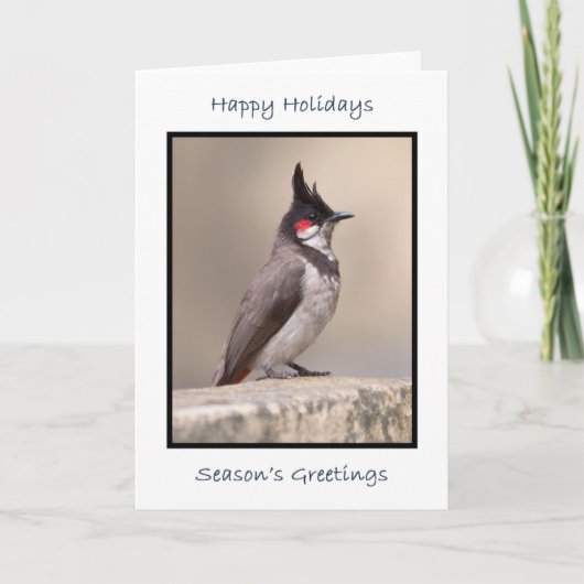 インディアンブル カード (正面)