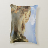 インディアンプエブロ、ラグナ、ニューメキシコby Moran アクセントクッション (裏面(縦))