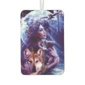 インディアンプリンセスと動物 カーエアーフレッシュナー (裏面)