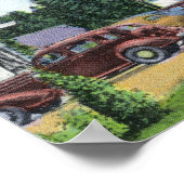 インディアンヘッドおよびインディアンヘッドタワービュー ポスター (角)