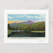 インディアンヘッドとシャドウレイクビュー ポストカード (正面)