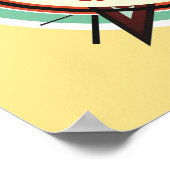 インディアンヘッド試験パターン ポスター (角)