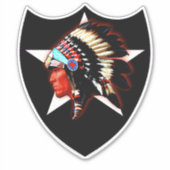 インディアンヘッド1 シール (正面)