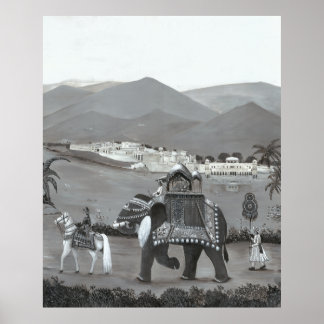 インディアンヘリテージゲンアートプリント ポスター