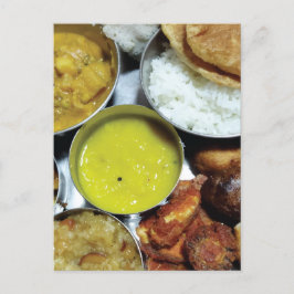 インディアンベジタリアン食品 ポストカード