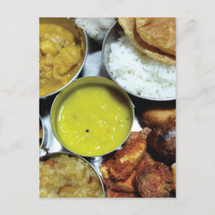 インディアンベジタリアン食品 ポストカード