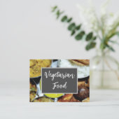 インディアンベジタリアン食品 名刺 (スタンド正面)