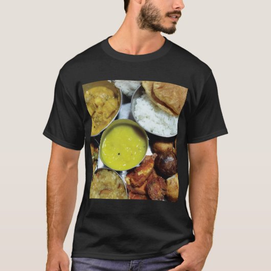 インディアンベジタリアン食品 Tシャツ (正面)