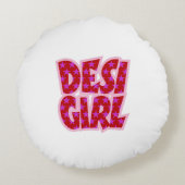 インディアンベビーはベビーシャワーギフトアイディア ラウンドクッション (裏面)