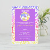 インディアンベビーファーストライスアナプラサナ式 招待状 (スタンド正面)