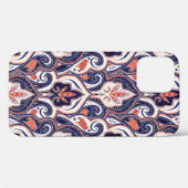 インディアンペイズリーパターンのシームレス化。ペルシャ唐草 Case-Mate iPhoneケース (裏面 (横))