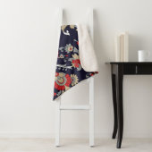 インディアンペイズリー、海軍の背伝統的景、. シェルパブランケット (インサイチュ)