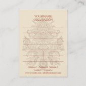 インディアンペイズリーII – 名刺 (裏面)