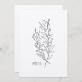 インディアンペイントブラシサンキューカード シーズンカード (正面/裏面)