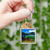 インディアンペイントブラシ山花 キーホルダー (手)