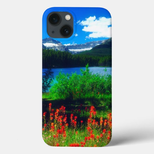 インディアンペイントブラシ山花 Case-Mate iPhoneケース (裏面)