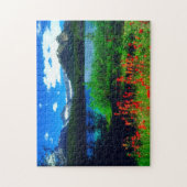 インディアンペイントブラシ ジグソーパズル (縦)