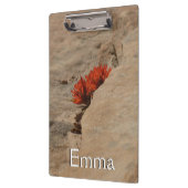 インディアンペイントブラシin岩アットジオン クリップボード (左)