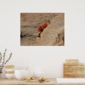 インディアンペイントブラシin岩アットジオン ポスター (キッチン)