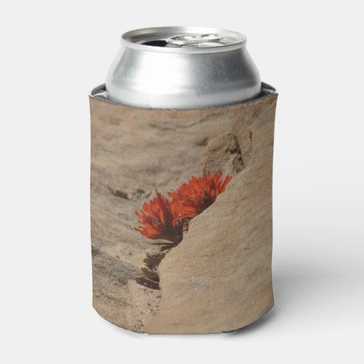 インディアンペイントブラシin岩アットジオン 缶クーラー (缶正面)