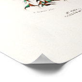 インディアンペフクロウヴィンテージスケッチチャールズ・ドルビニー ポスター (角)