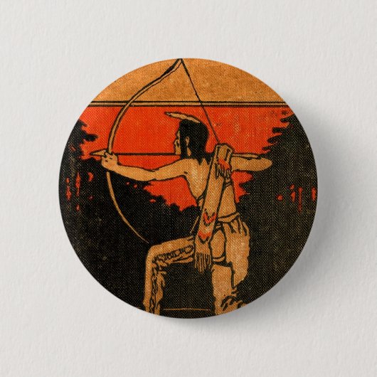 インディアンボタン 缶バッジ (正面)