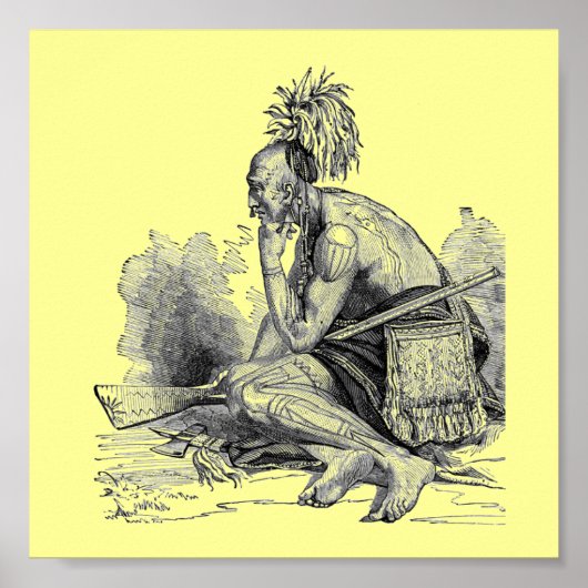 インディアンポスター ポスター (正面)