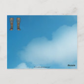 インディアンマンズブーツハガキ ポストカード (裏面)