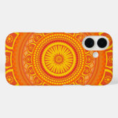 インディアンマンダラオレンジ Case-Mate iPhoneケース (裏面 (横))