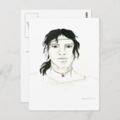 インディアンマンハガキ ポストカード (正面/裏面)