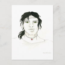 インディアンマンハガキ