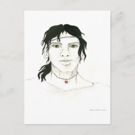 インディアンマンハガキ ポストカード