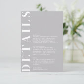 インディアンミディアムグレーのエンクロージャカード エンクロージャーカード (スタンド正面)