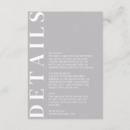 インディアンミディアムグレーのエンクロージャカード エンクロージャーカード