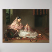 インディアンムスリムウィメンズ喫煙フーカ ポスター (正面)