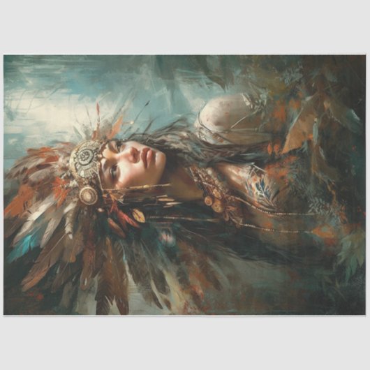 インディアンメイドプリンセス 薄葉紙 (正面)