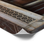 インディアンモスク – 旅行写真 ポスター (角)