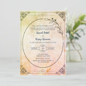 インディアンモダンヒンドゥー結婚ズの美しさ 招待状 (スタンド正面)