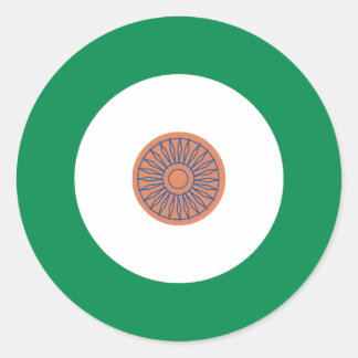 インディアンモダンラウンドステッカー ラウンドシール