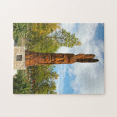 インディアンモニュメントWinniepegカナダ。 ジグソーパズル (横)