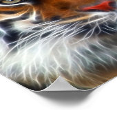 インディアンユングルズの主ベンガル王室のトラ ポスター (角)