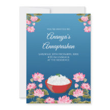 インディアンライセレモニー招待状&アナプラサン招待状